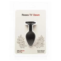Roses Til Dawn Silicone Anal Plug, image 2