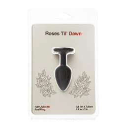 Roses Til Dawn Silicone Anal Plug, image 1
