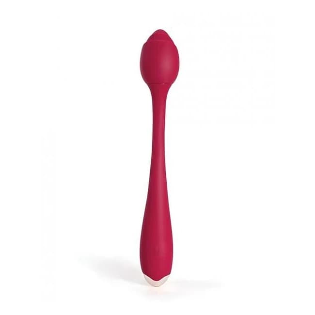 Rosette Clitoral & G Spot Vibrator - Red - Image 1