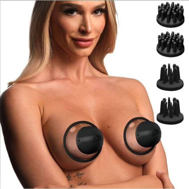 Rotating Nipple Suckers W/ 4 Atttachments - Image 1