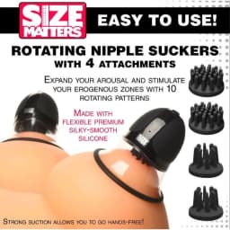 Rotating Nipple Suckers W/ 4 Atttachments, image 2