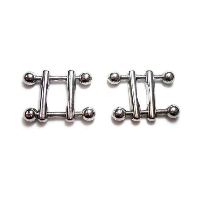 Rouge Ball End Nipple Clamps - Image 1
