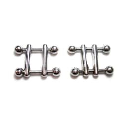 Rouge Ball End Nipple Clamps, image 1