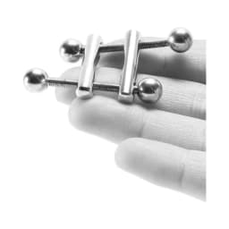 Rouge Ball End Nipple Clamps, image 3