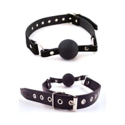 Rouge Ball Gag Black - Image 2