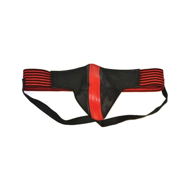 Rouge Jocks with Stripes Black/red Large - Image 1