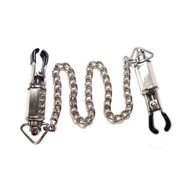 Rouge Nipple Clamps W/weights - Image 1