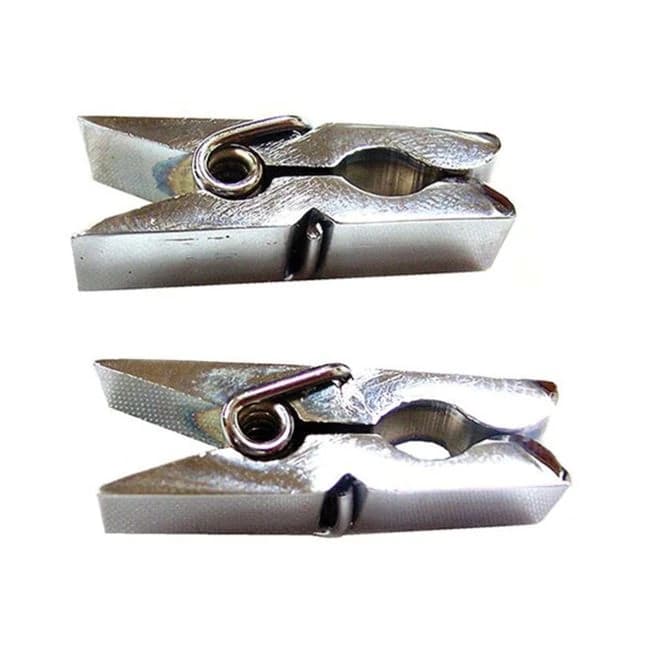 Rouge Nipple Pegs Pair Stainless Steel - Image 1