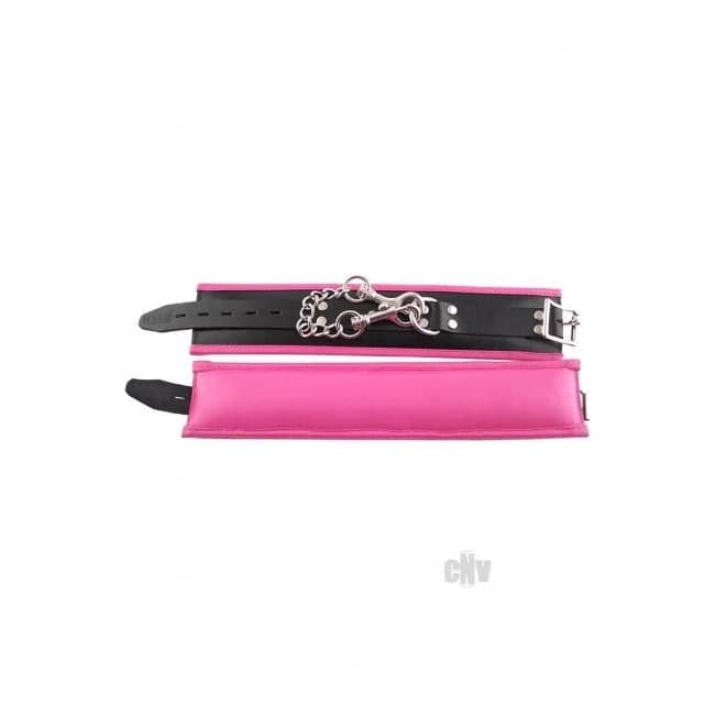 Rouge Padded Ankle Cuff Black/pink - Image 1