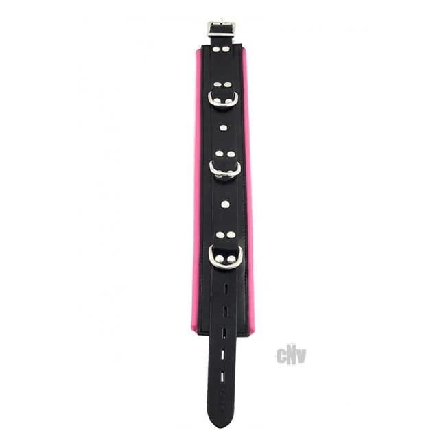 Rouge Padded Collar Black/pink - Image 1