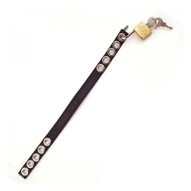 Rouge Paddlockable Cockstrap Black - Image 1