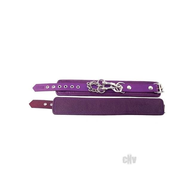 Rouge Plain Wrist Cuffs Purple - Image 1