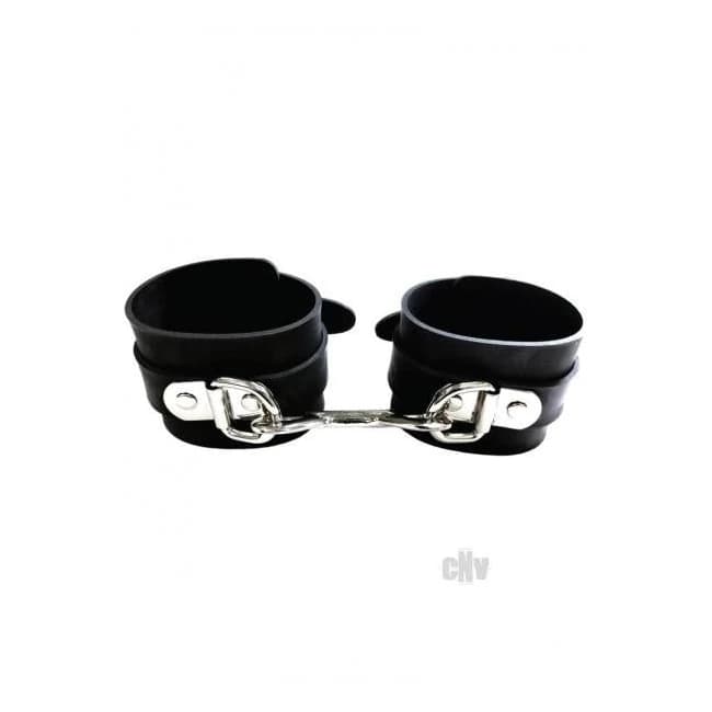 Rouge Rubber Ankle Cuffs Black - Image 1