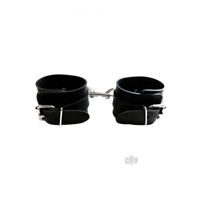 Rouge Rubber Wrist Cuff Black - Image 1