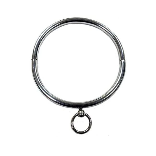 Rouge Stainless Steel Ring Collar Silver - Image 1