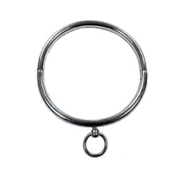 Rouge Stainless Steel Ring Collar Silver, image 1