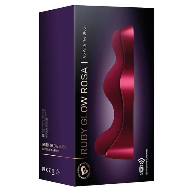 Ruby Glow Rosa Saddle Vibrator - Image 1