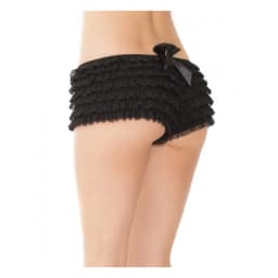 Ruffle Shorts Back Bow Detail, image 4
