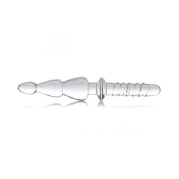 Saber Anal Links Glass Thruster Clear, image 2
