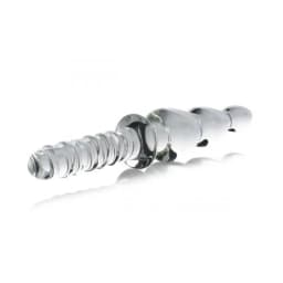 Saber Anal Links Glass Thruster Clear, image 3