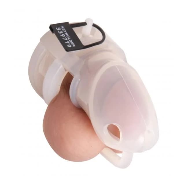 Sado Chamber Silicone Male Chastity Device - Image 1