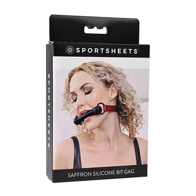 Saffron Silicone Bit Gag - Image 1