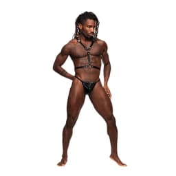 Sagittarius Leather Harness Black O/S, image 2