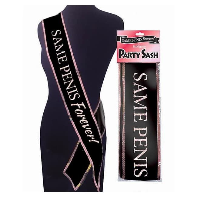 Same Penis Forever Sash - Image 1