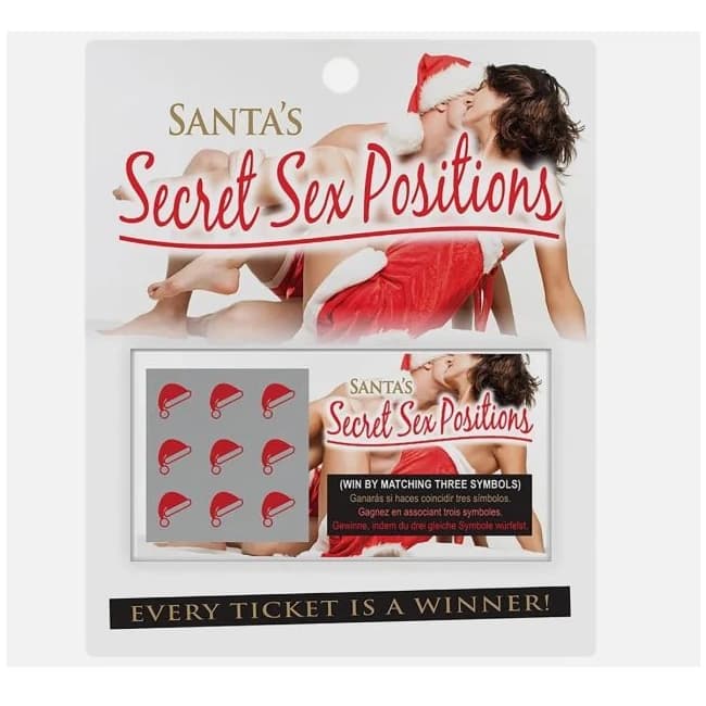 Santa Secret Sex Position Scratch Tickets - Image 1