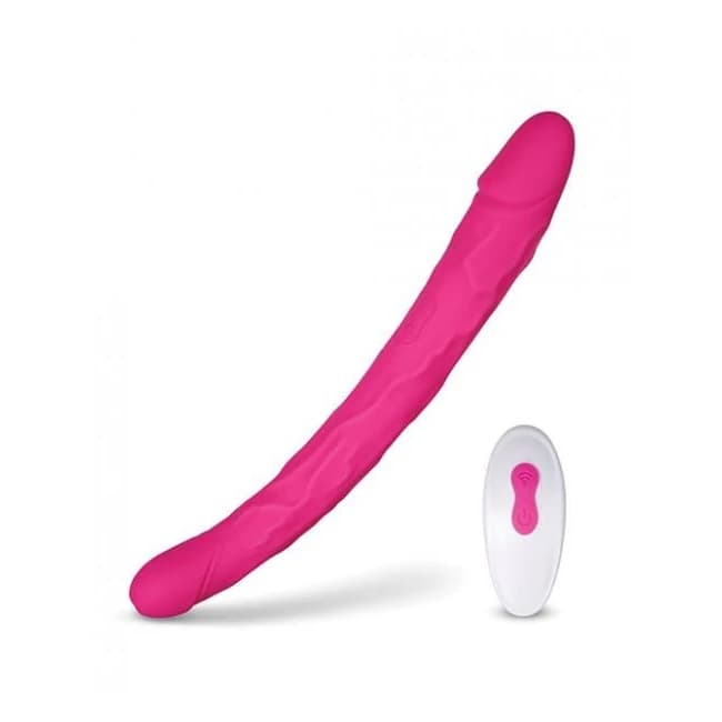 Sappho 12" Vibrating Double Ended Dildo - Image 1