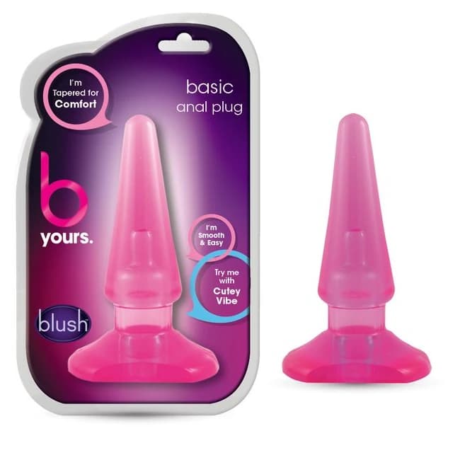 SASSY ANAL PLUG PINK  - Image 1
