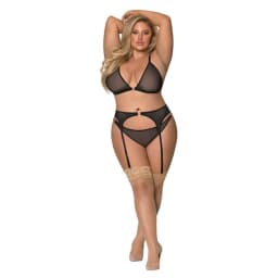Sassy Bra Garter & Rouched Panty, image 6
