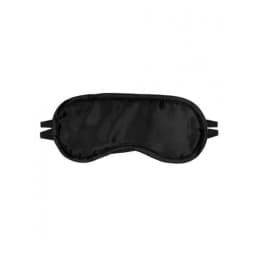 Satin Blindfold 2 Strap Black - Image 1