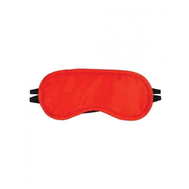 Satin Blindfold 2 Straps O/s Red - Image 1
