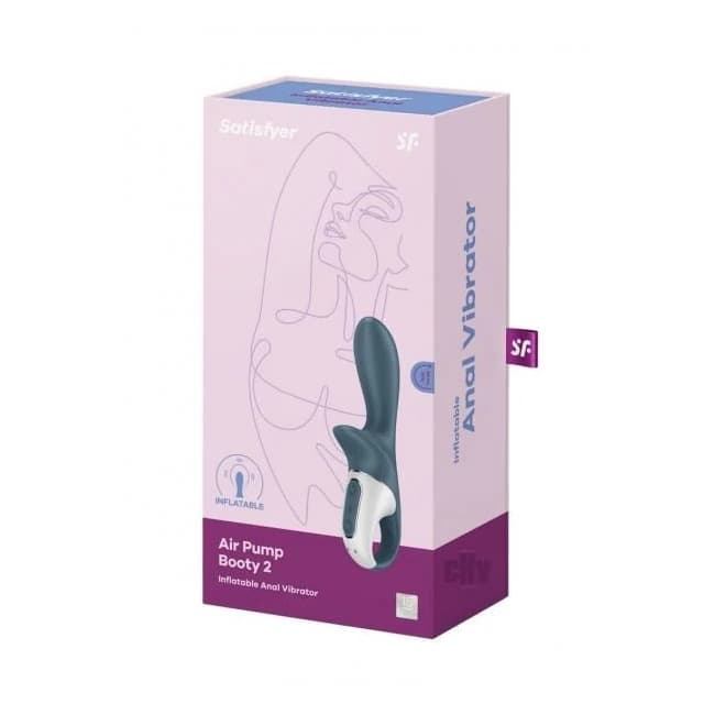 Satisfyer Air Pump Booty 2 Gray - Image 1