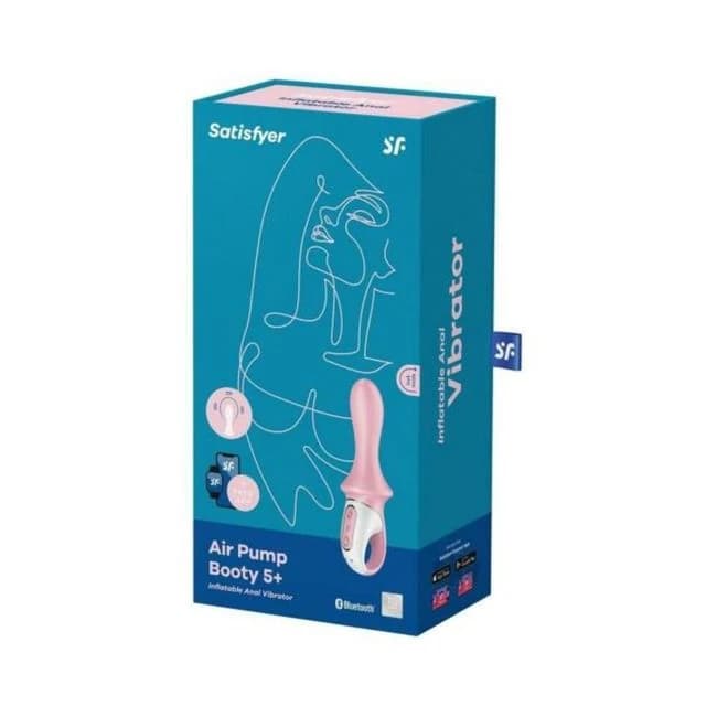 Satisfyer Air Pump Booty 5+ Red - Image 1