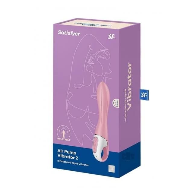 Satisfyer Air Pump Vibrator 2 Pink - Image 1