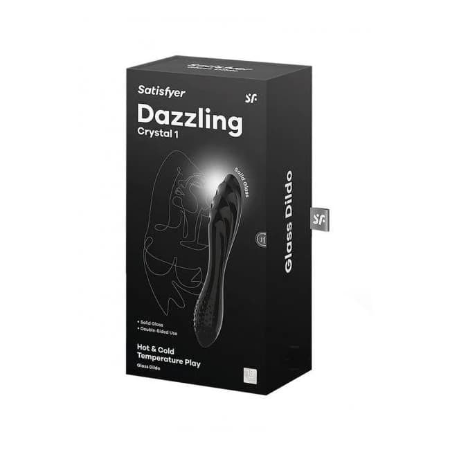 Satisfyer Dazzling Crystal 1 Black - Image 1