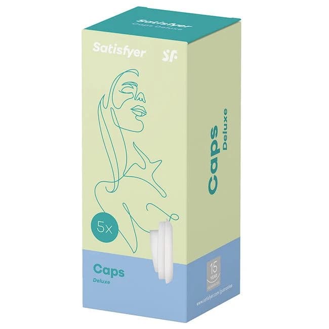 Satisfyer Deluxe Climax Tips-white - Image 1