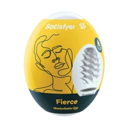 Satisfyer Fierce Masturbator Egg Yellow (net) - Image 1