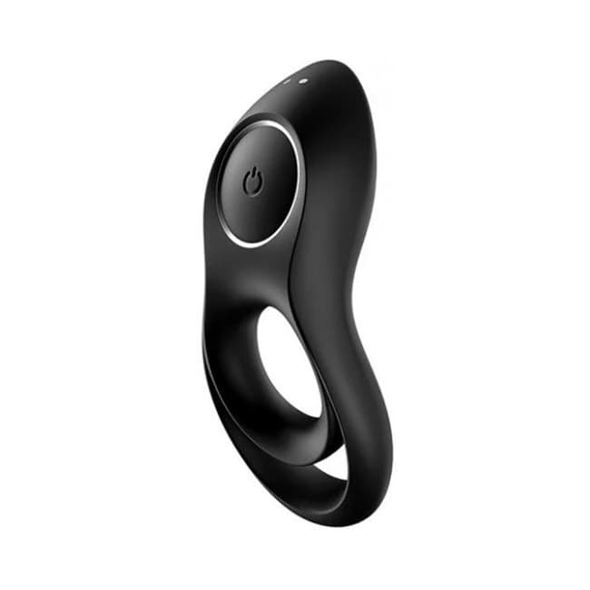 Satisfyer Legendary Duo Ring Vibrator - Black - Image 1