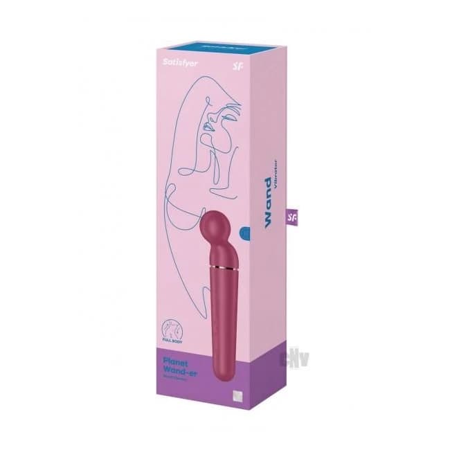 Satisfyer Planet Wand-er Berry - Image 1