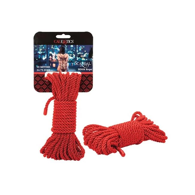 Scandal Bdsm Rope 10m Red - Image 1