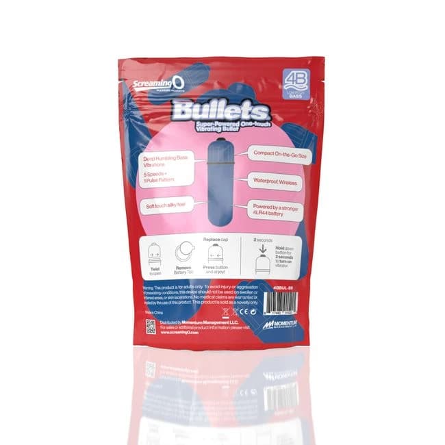 SCREAMING O 4B BULLET BLUEBERRY (BASS)  - Image 1