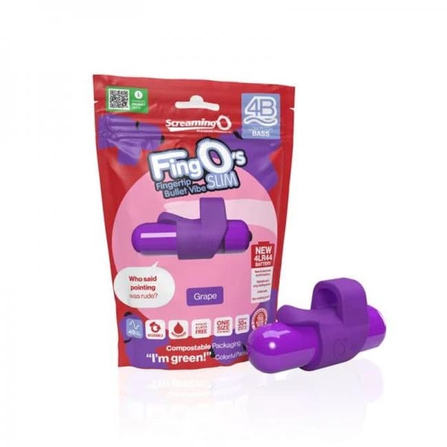 SCREAMING O 4B FINGO SLIM GRAPE (BASS)  - Image 1