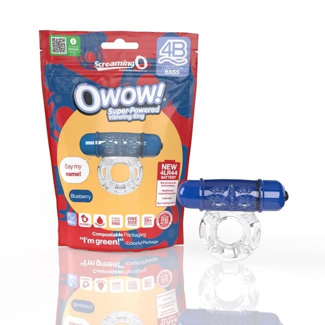 SCREAMING O 4B OWOW BLUEBERRY (BASS)  - Image 1
