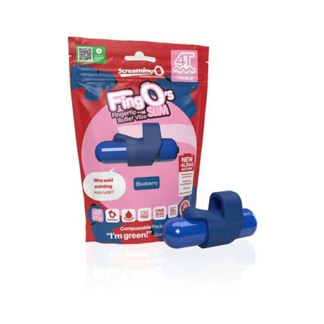 Screaming O 4t Fingo Slim Blueberry - Image 1
