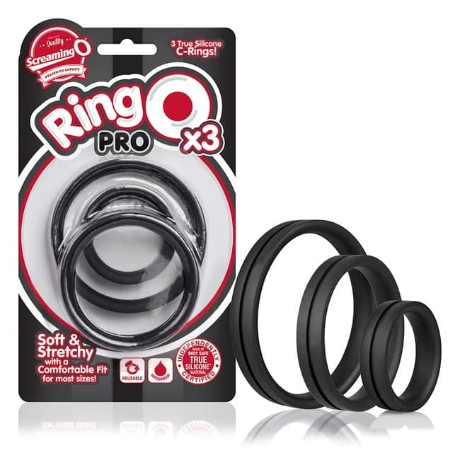 Screaming O Ring O Pro X 3 - Black - Image 1