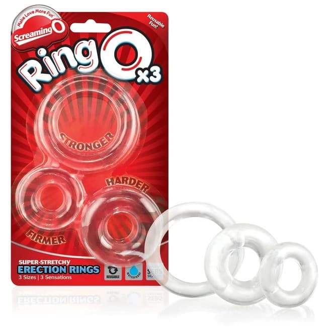 Screaming O Ring O X3 Clear - Image 1