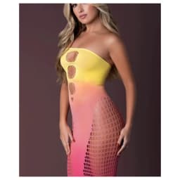 Seamless Gown Ombre Sunset O/s - Image 3